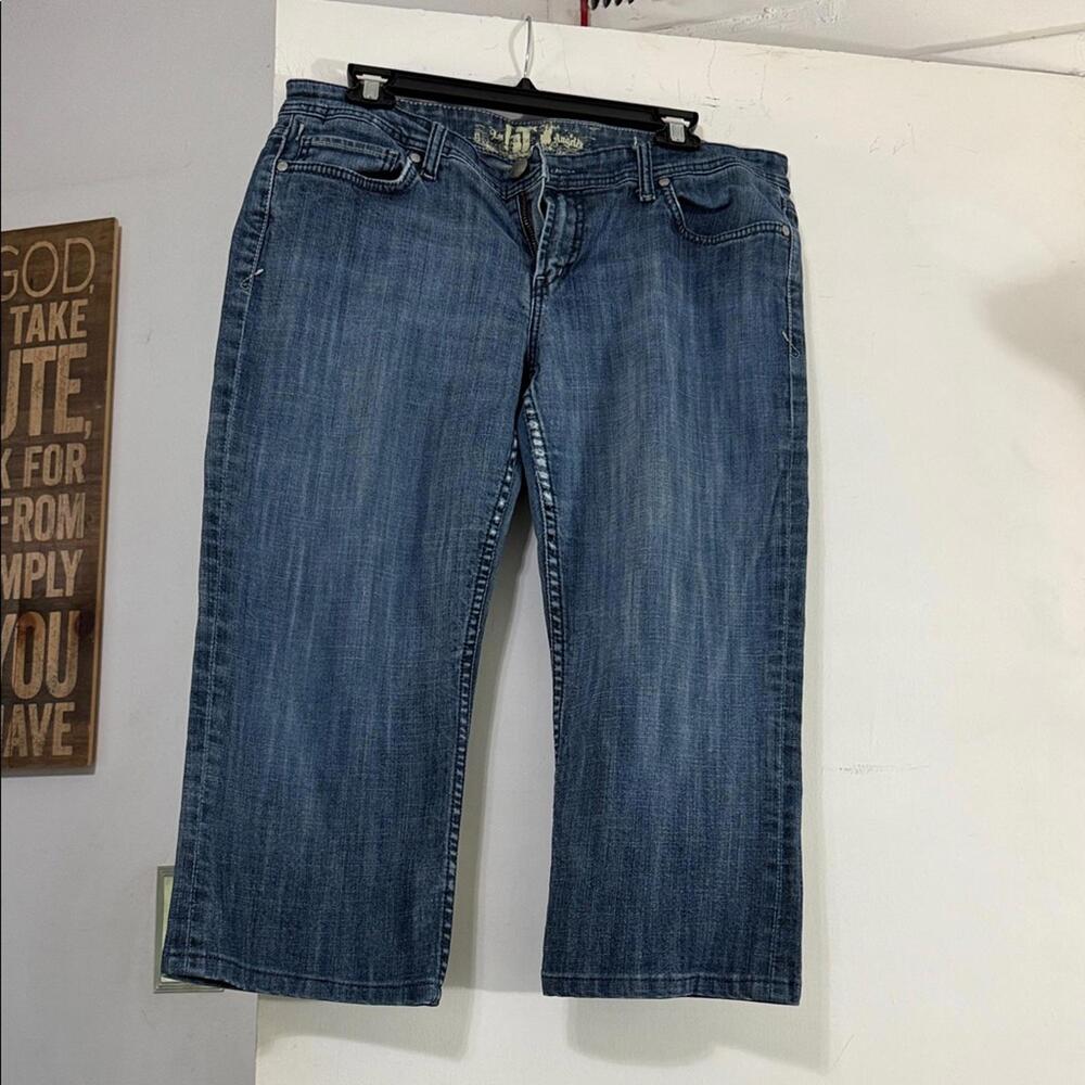 !it Jeans Women's Blue Cropped & Wide Leg Jeans